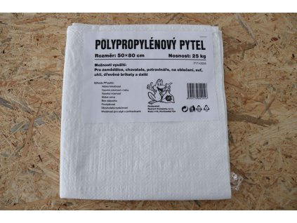 POLYPROPYLENOVÝ PYTEL 50X80CM 25KG PYT0006