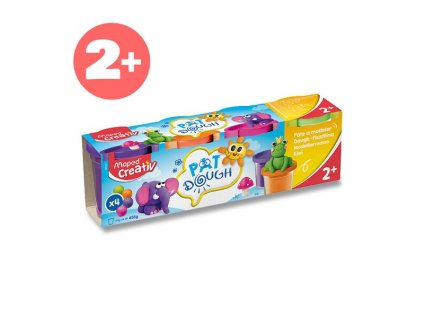 MODELOVACÍ HMOTA 4X114G DOPLŇKOVÉ BARVY 0088/9907201