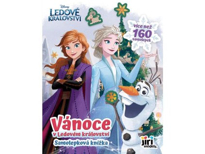 3811-3 Samolepková knížka Vánoce v Ledovém království