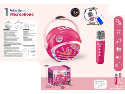 RÁDIO A MIKROFON NA BATERIE 24799