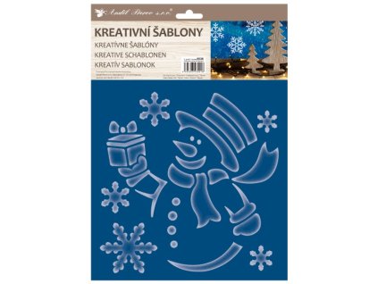 VÁNOČNÍ ŠABLONY MIX 6636