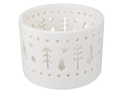 SVÍCEN PORCELÁNOVÝ LES 19558