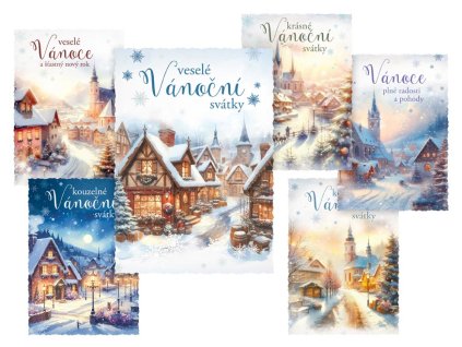 Pohlednice vánoční 177 C výsek 1240879