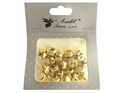 ROLNIČKY ZLATÉ 1,5CM 20KS 2077