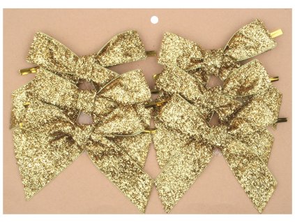 MAŠLE SAMETOVÁ ZLATÁ 10CM 6KS 5920