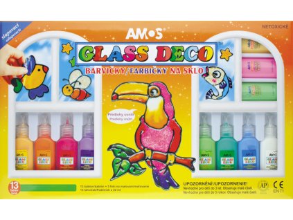 BARVY NA SKLO 13BAREV 22ML 1499