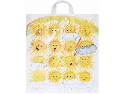 PE TAŠKA IGELITOVÁ S UCHEM 48X45X6CM SLUNÍČKA 761