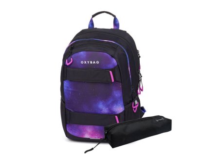 STUDENTSKÝ BATOH + ETUE OXY SPORT GALAXY 9-60225E