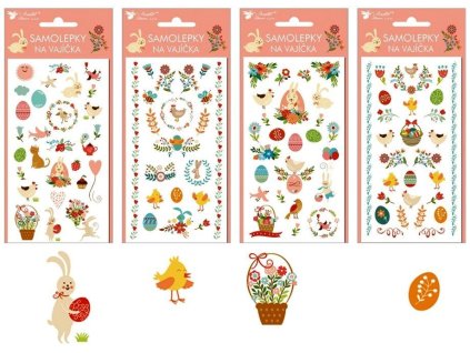SAMOLEPKY NA VAJÍČKA GELOVÉ 19X9 829