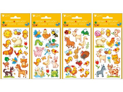 VODOVÉ OBTISKY DOMÁCÍ ZVÍŘATA 7903