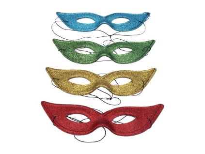 W045140 SET KARNEVAL-MASKA (škraboška) MIX