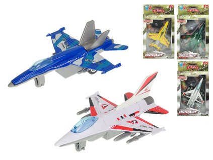 LETADLO 11CM KOV PB  4 DRUHY  V KR 65764