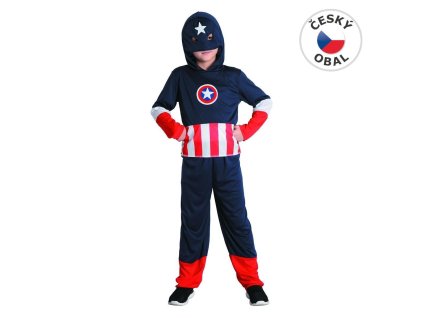 KOSTÝM HRDINA 130-140CM   03939
