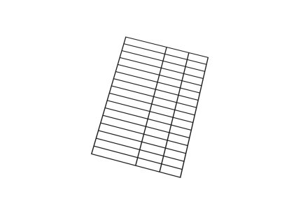 Podložka do sešitu A5 51 linka/linka