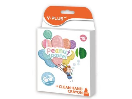 PLASTOVÉ PASTELKY PRO DĚTI 12BAREV YCR200100 X