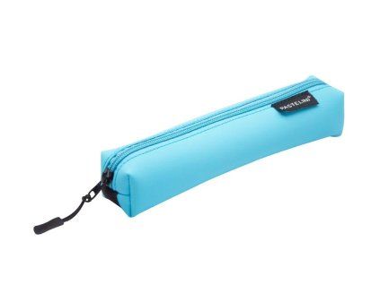 ETUE PU ÚZKÁ + ELASTIC PASTELINI MODRÁ 9-84524 X