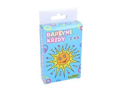 KŘÍDY CHODNÍKOVÉ 3KS BAREVNÉ 881606