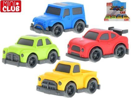 AUTO BABY 9,5CM 18M+ 4 DRUHY   550075