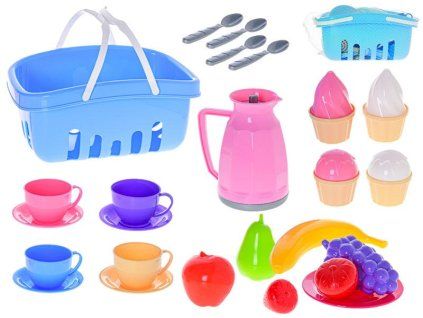 NÁDOBÍ PLAST 25KS V KOŠÍKU   34537