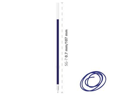 NÁPLŇ OLEJOVÁ 0,7 MODRÁ 98102