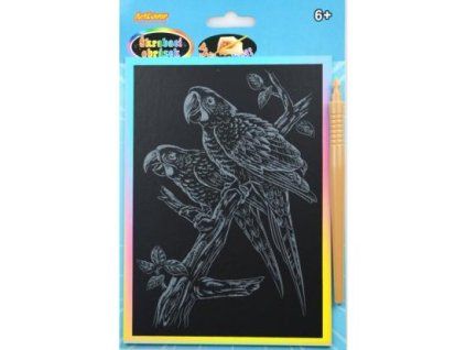 ŠKRABACÍ OBRÁZEK DUHOVÝ SCD-IM100 X