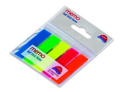 Bloček Memo index 5 barev 12050
