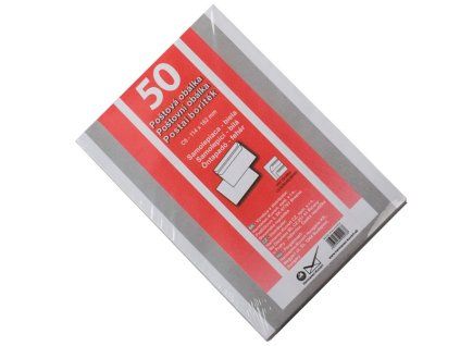 Obálka C6 samolepící 50ks OC62B05B3B050