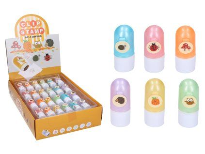 RAZÍTKO SAMOTISKACÍ S KLIPEM MIX W 055293