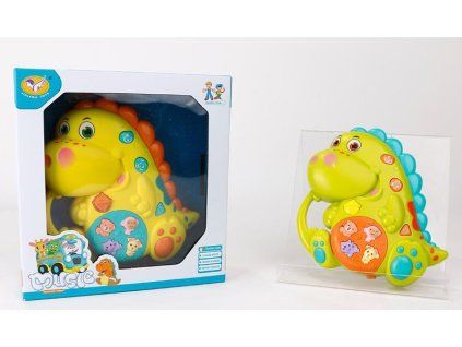 PIÁNKO DINOSAURUS SE SVĚTLEM  15694