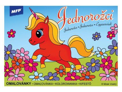 5301190 Omalovánky MFP Jednorožci