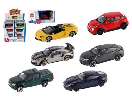 BURAGO 1:43 AUTA KOV MIX 26764
