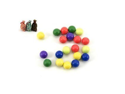 KULIČKY CVRNKACÍ NEROZBITNÉ 20KS 1,5CM   312537