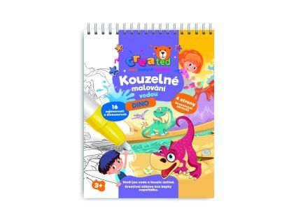 KOUZELNÉ MALOVÁNÍ VODOU DINOSAUŘI   800574