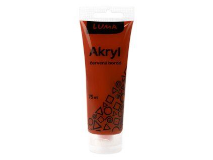 AKRYLOVÁ BARVA 75ML BORDÓ E330234
