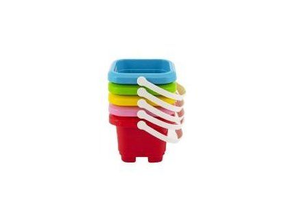 KYBLÍK PLAST HRAD 12X9CM  MIX 5 BAREV 880104
