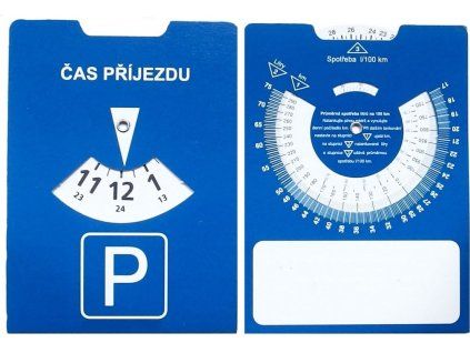 Parkovací hodiny papírové k198 x