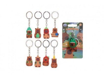 PŘÍVĚŠEK KAPYBARA  5-6CM MIX DRUHŮ   590060
