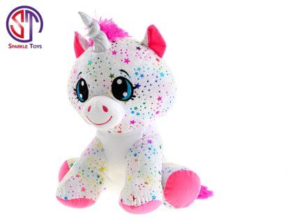 JEDNOROŽEC SPARKLE 40CM SEDÍCÍ   93520