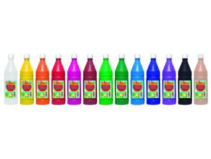 TEMPEROVÁ BARVA BÍLÁ V LAHVI 1000ML