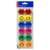 MAGNETY DEKORAČNÍ SMAJLÍK BAREVNÝ 12KS PK19-26