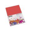 Kreslící karton barevný A4 50ks 180g červený 1456