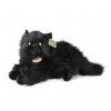 KOČKA LEŽÍCÍ ČERNÁ 30CM 220959