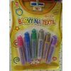 BARVY NA TEXTIL TŘPYTIVÉ 6KS 7ML FBG076 X