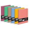 Blok s gumkou A6 linka, 100 listů, mix2  7501608
