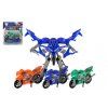 TRANSFORMER MOTORKA/ROBOT 15CM 3 BARVY  PLAST   861336
