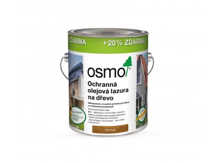 706 OSMO OLEJOVA LAZURA DUB 3L (20% ZDARMA)2