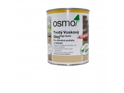 OSMO TVRDÝ VOSKOVÝ OLEJ 0,75 L