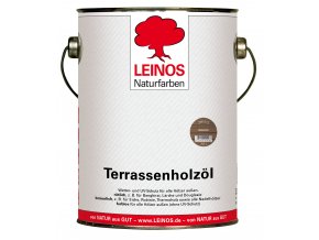 LEINOS 236.015 Terasový olej nahnědlý 2,5 l