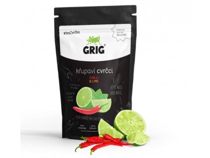 cvrčci limetka chilli