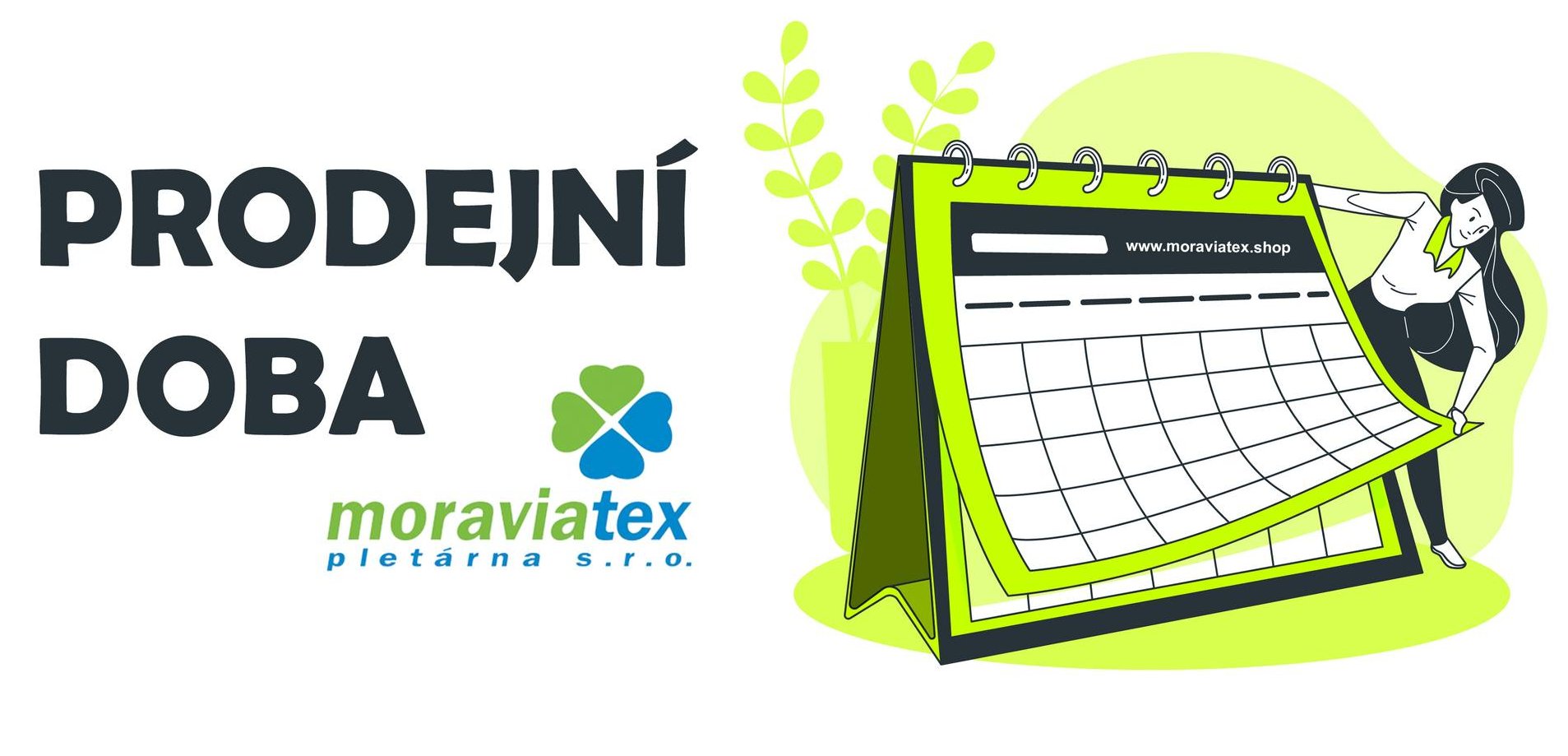 Dočasně zkrácená prodejní doba do 13h